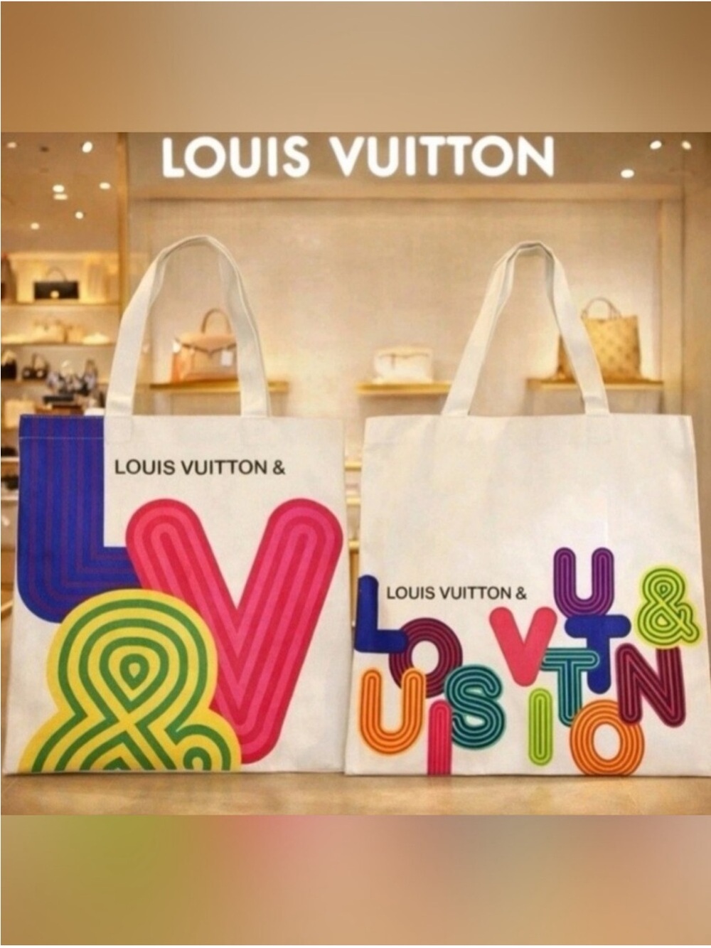 Louis Vuitton Limited Edition Canvas Eco Tote Bag NIP